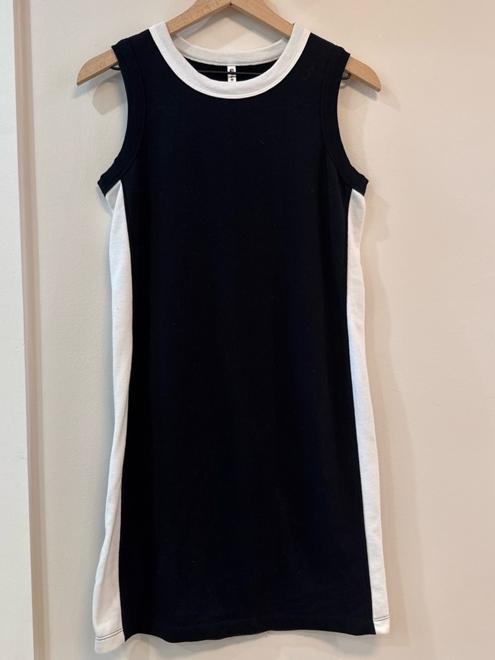 Fabletics Black Dress with White Trim